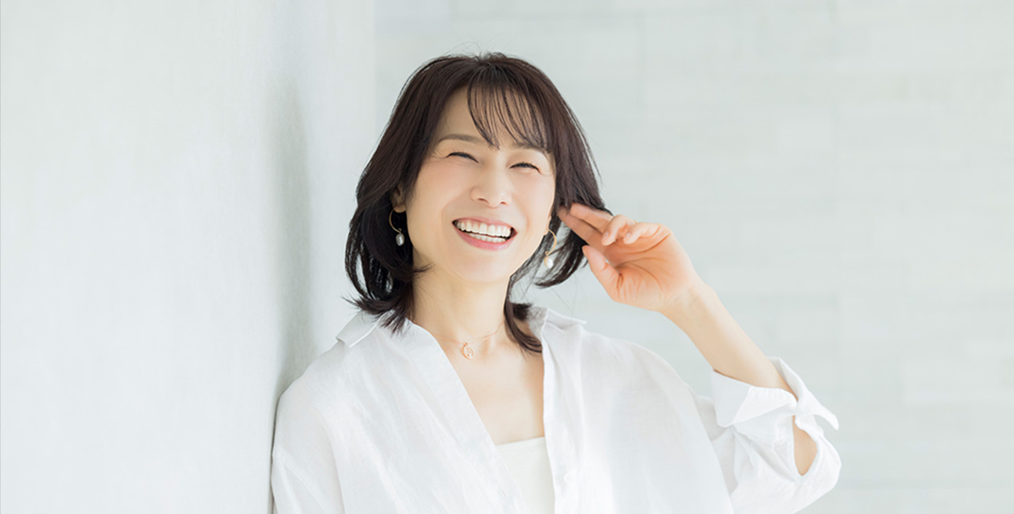 ショートヘアの女性